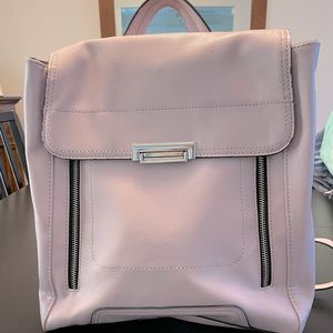 Pink backpack purse